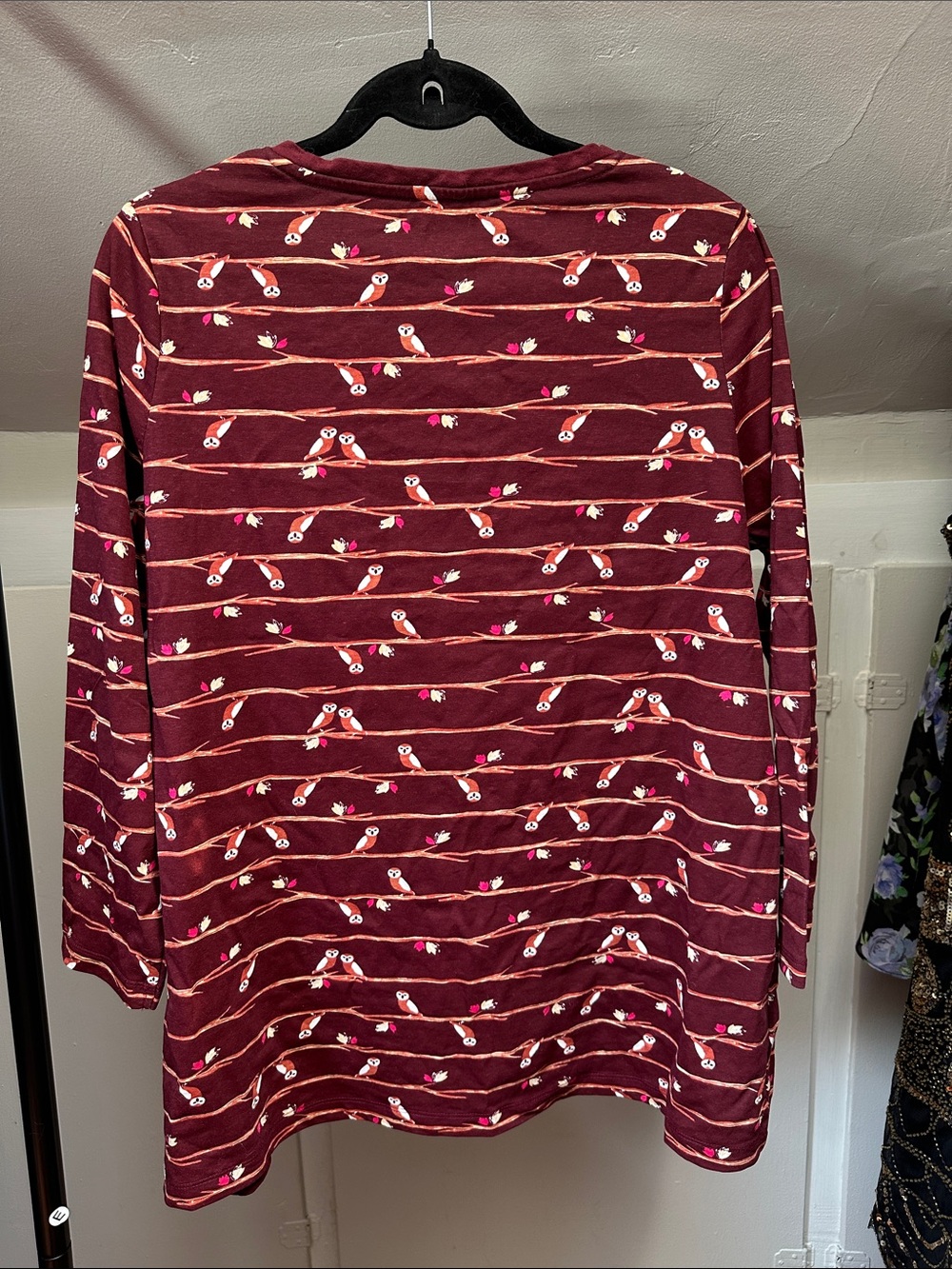 Kim Rogers XXL owl shirt - Picture 2 of 5
